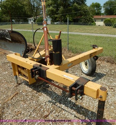 gravel reclaimer skid steer|road shoulder reclaimers for tractors.